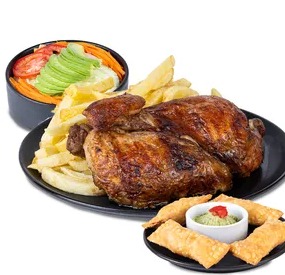 1 Pollo + Tequeños